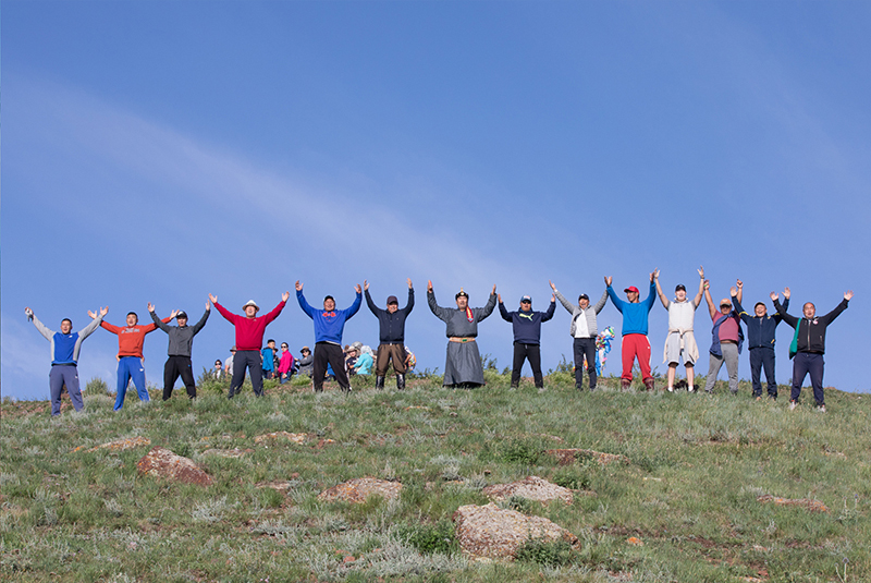 Local festival mongolia